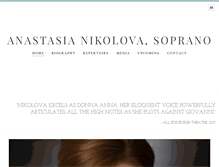 Tablet Screenshot of anastasianikolova.com